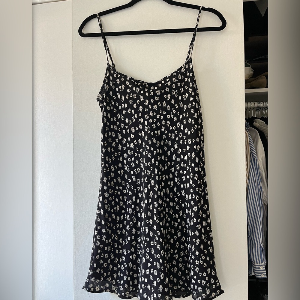 Reformation Floral Mini Slip Dress